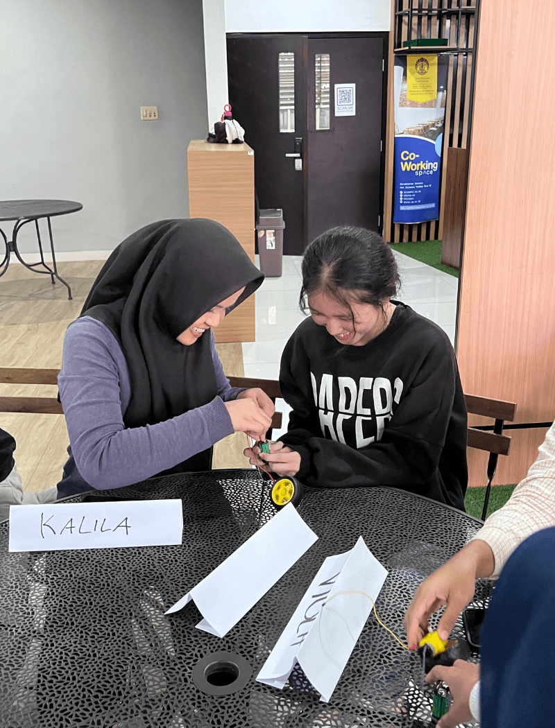 Siswa antusias mengikuti pembelajaran